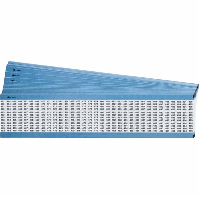TMM-463-495-PK WIRE MARKER, 0.5 IN H