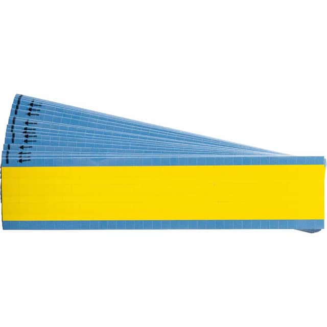 TMM-COL-YL-PK WIRE MARKER, 0.5 IN H