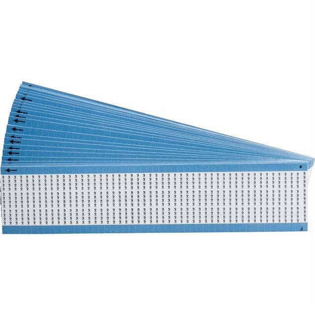 TMM-9-PK WIRE MARKER, 0.5 IN H
