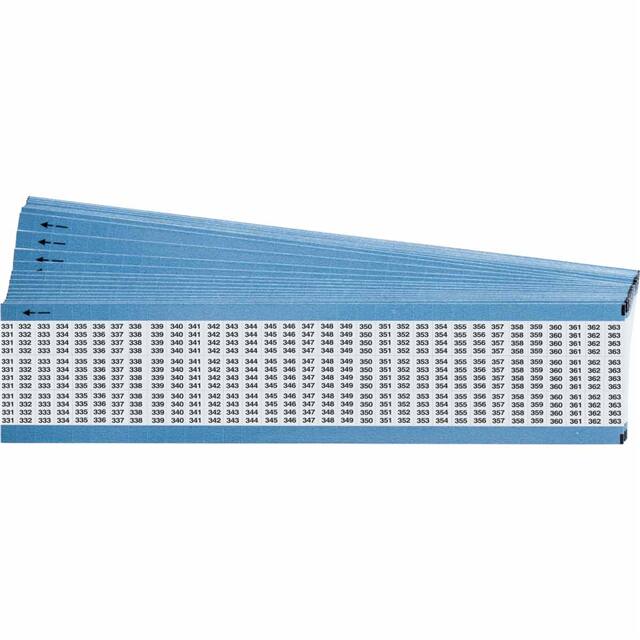 TMM-331-363-PK WIRE MARKER, 0.5 IN H