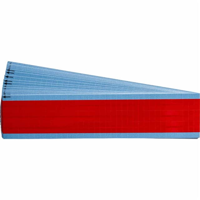 TMM-COL-RD-PK WIRE MARKER, 0.5 IN H