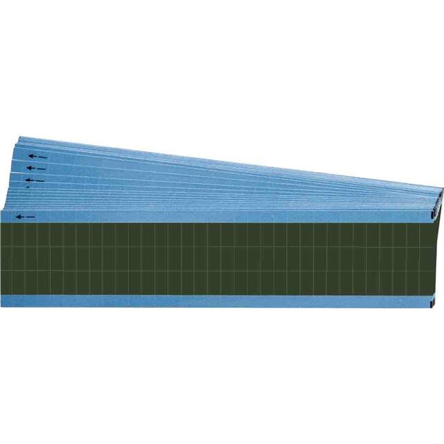 TMM-COL-DG-PK WIRE MARKER, 0.5 IN H