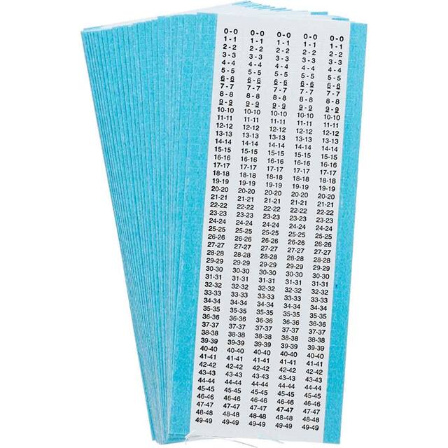 TMXM-0-49-PK WIRE MARKER, 0.094 IN H X 0.313