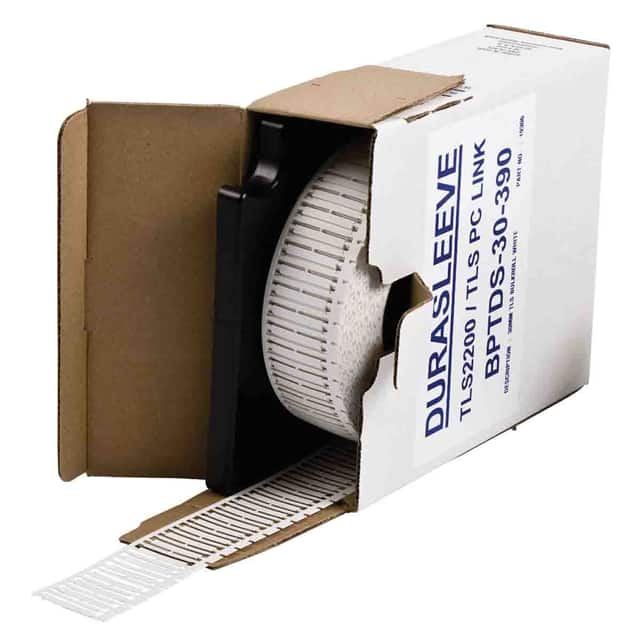 BPTDS-30-390 WIRE MARKER, 0.163 IN H X 1.181