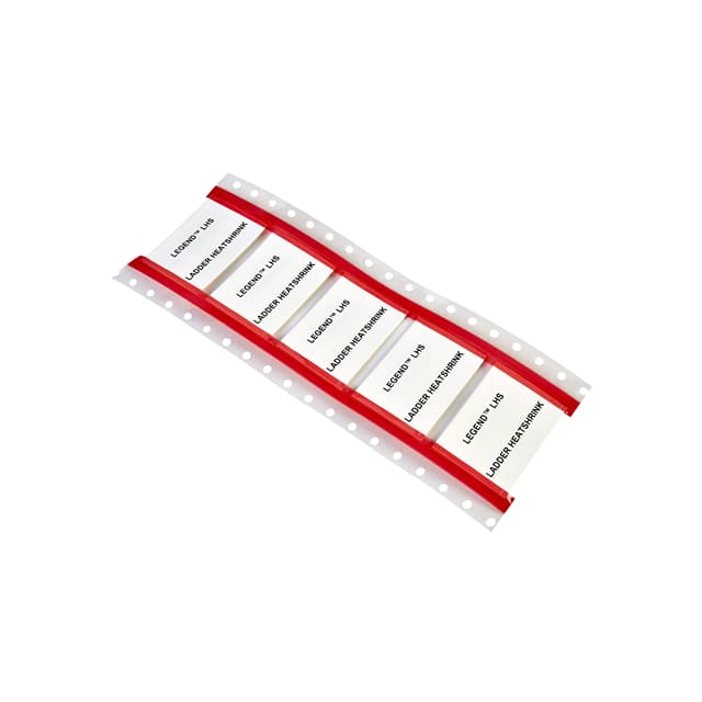 LHS/L50/6-2T(PF)W WIRE MARKER HEATSHRINK WHITE