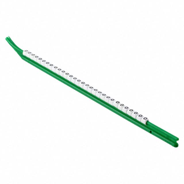 WC3-0 WIRE MARKER CLIP-ON WHITE