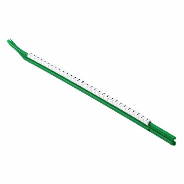 WC3-1 WIRE MARKER CLIP-ON WHITE