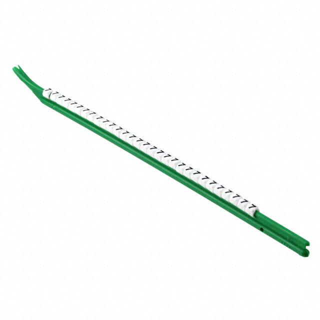 WC3-7 WIRE MARKER CLIP-ON WHITE