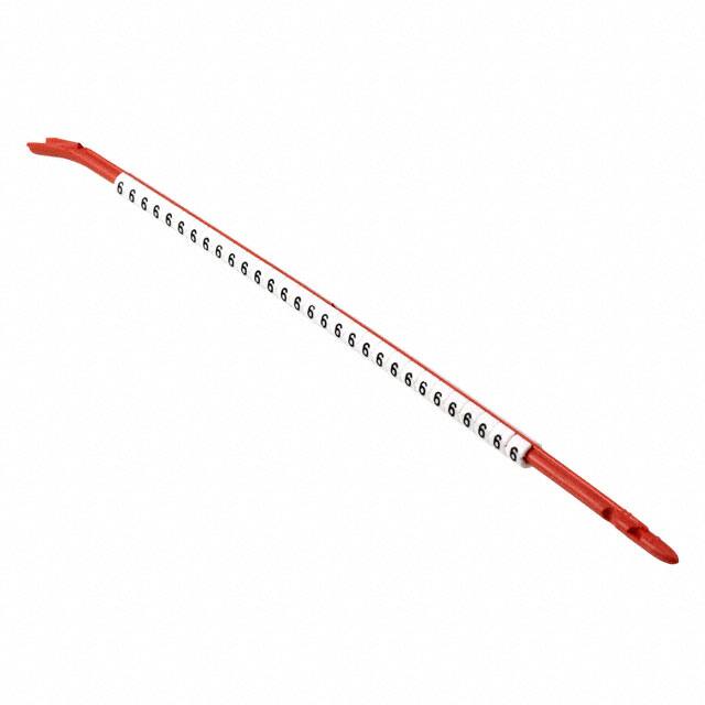 WC6-6 WIRE MARKER CLIP-ON WHITE