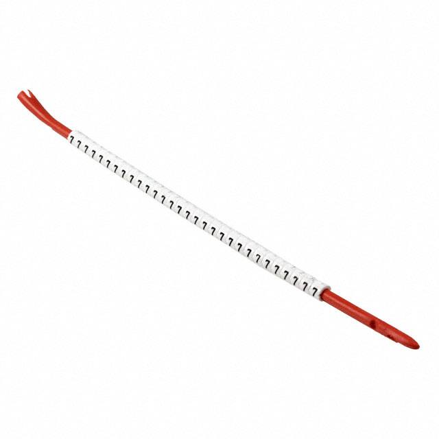 WC6-7 WIRE MARKER CLIP-ON WHITE