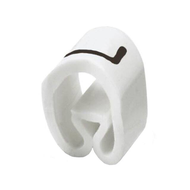 0825887:L WIRE MARKER SLIP-ON 3.2MM YELLOW