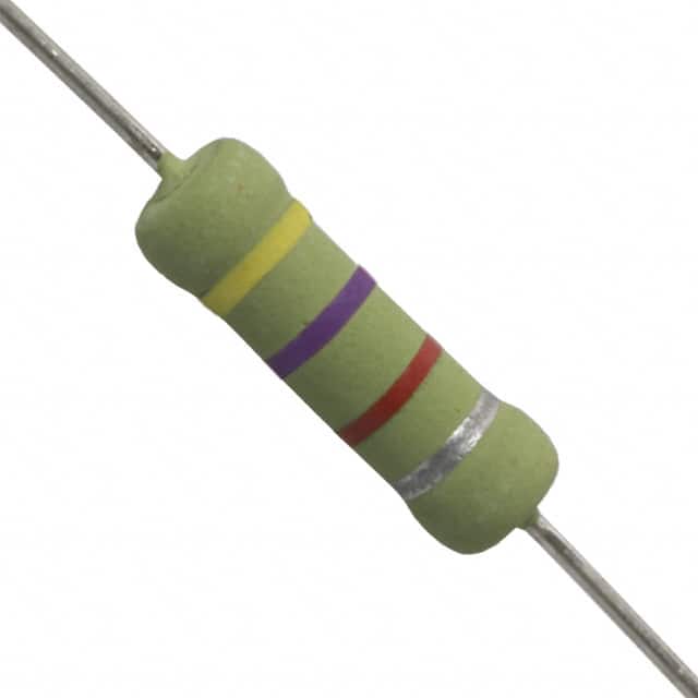 OX472KE RES 4.7K OHM 10% 1W AXIAL