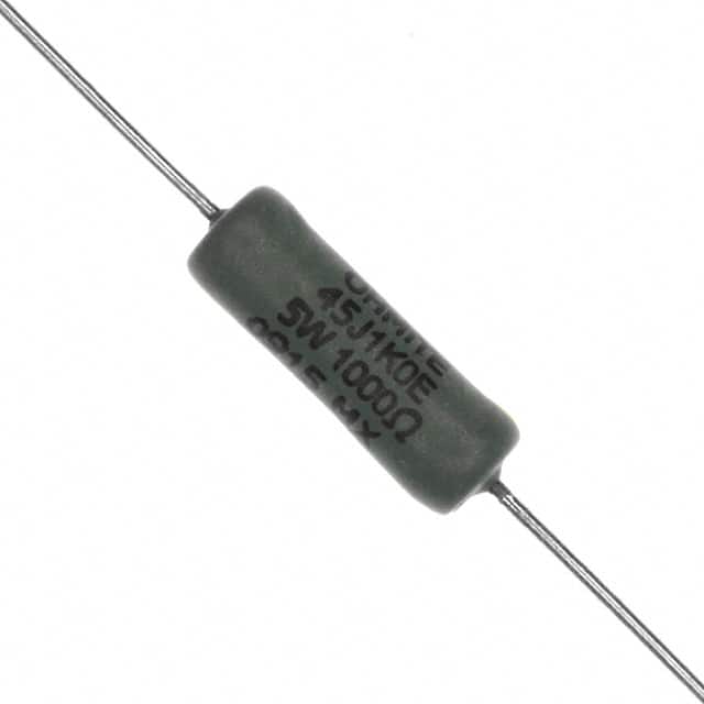 45J1K0E RES 1K OHM 5% 5W AXIAL