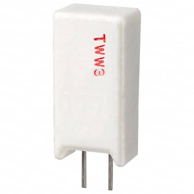 TWW3J3R3 RES 3.3 OHM 5% 3W RADIAL