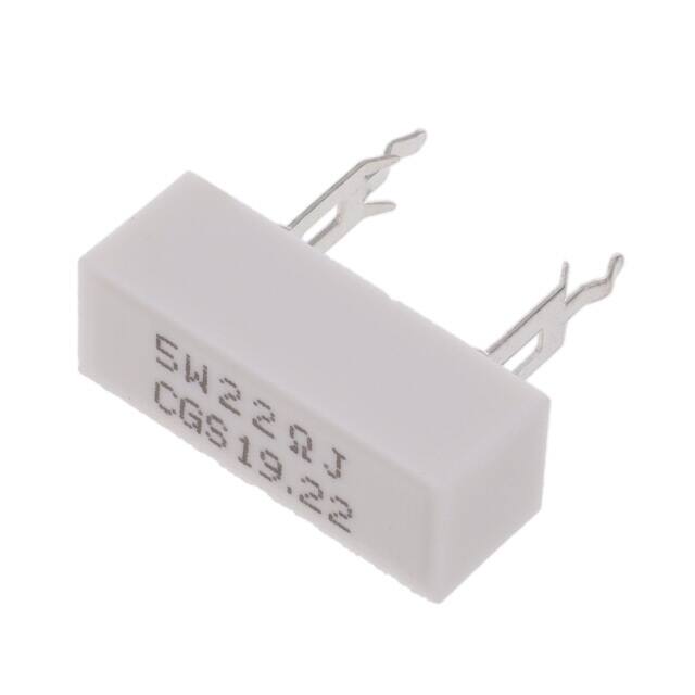 SQZW522RJ RES 22 OHM 5% 5W RADIAL