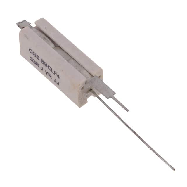 SBCLF433RJ RES 33 OHM 5% 4W RADIAL