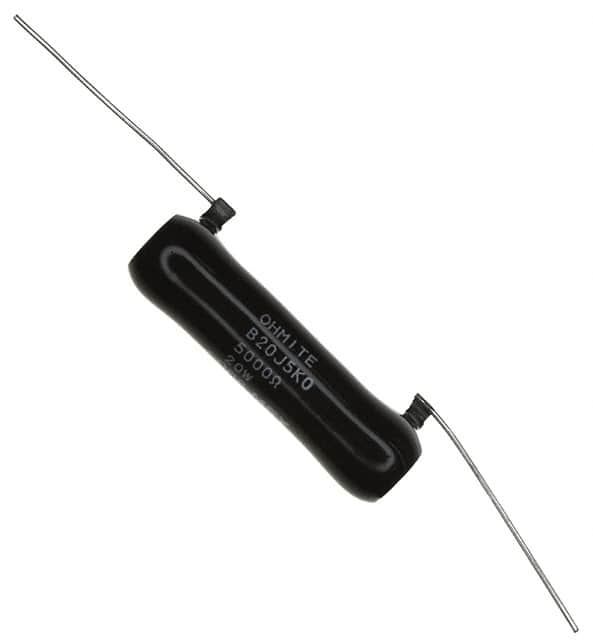 B20J5K0 RES 5K OHM 5% 20W AXIAL