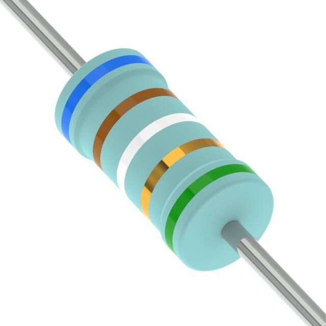 MFR25SDRF52-61R9 RES 61.9 OHM 0.5% 1/4W AXIAL