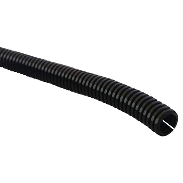 CS010A CABLE CONDUIT,PLASTIC, BLACK, PP