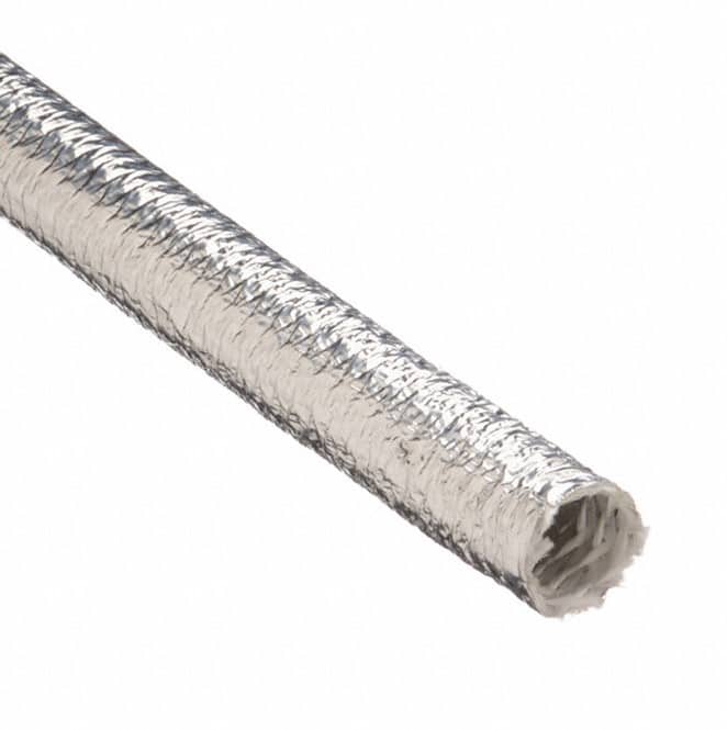 TCN1.00SV SLEEVING 1" ID 4' SILVER
