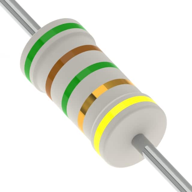 HHV-25JB-52-5M1 RES 5.1M OHM 5% 1/4W AXIAL