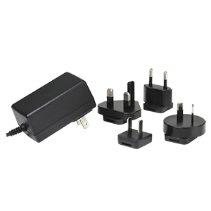 SMM30 The Bel Fuse SMM30 is a 30W wall plug adapter with a 15VDC output and 2A current. It operates within a 90-264 VAC input range and meets Level VI efficiency standards.