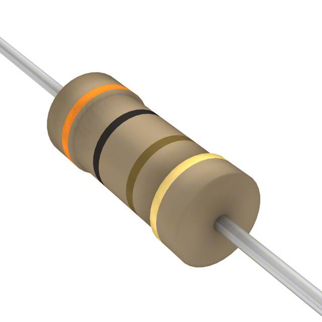 CF1JT300R RES 300 OHM 5% 1W AXIAL