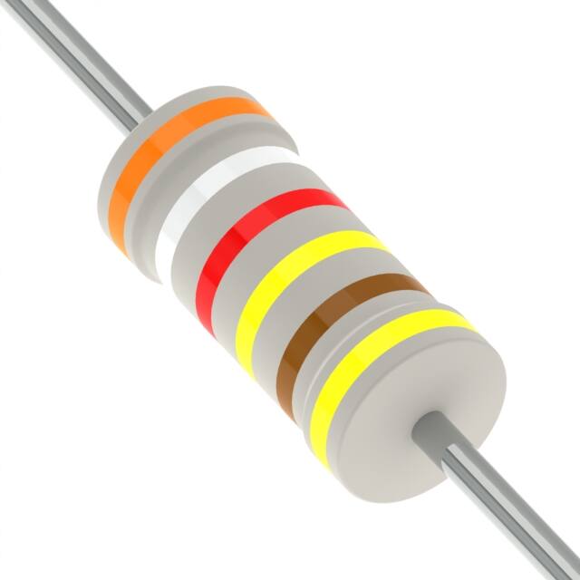 HHV-50FR-52-3M92 RES 3.92M OHM 1% 1/2W AXIAL