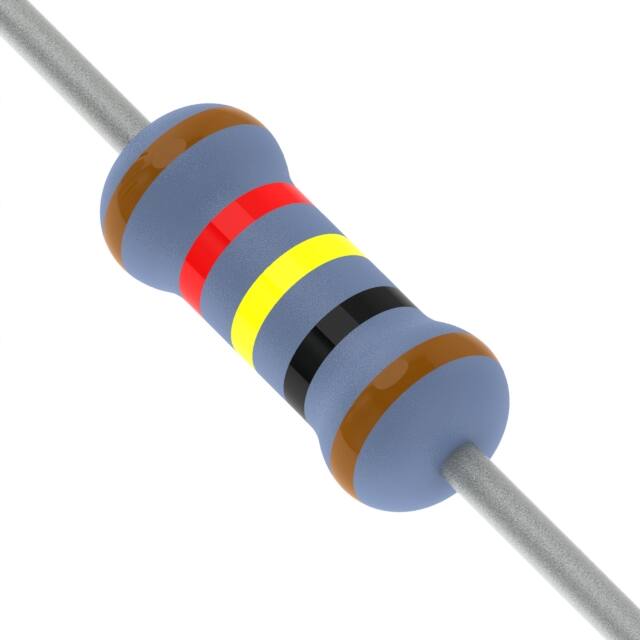 RSF12FT124R RES 124 OHM 1% 1/2W AXIAL