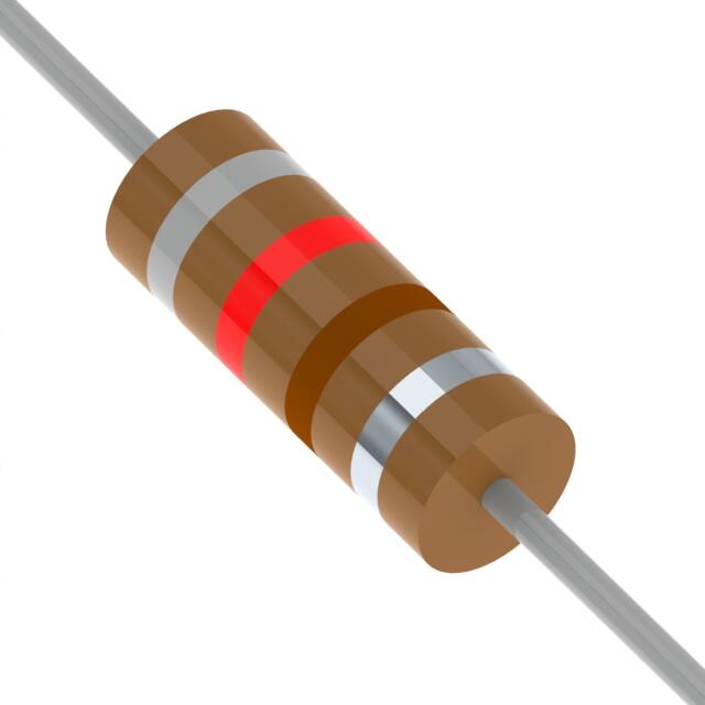 RC12KB820R RES 820 OHM 10% 1/2W AXIAL