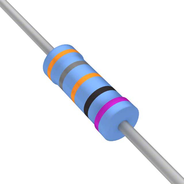 YR1B383RCC RES 383 OHM 0.1% 1/4W AXIAL