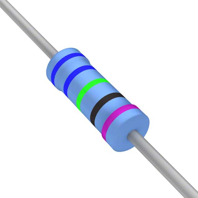 YR1B665RCC RES 665 OHM 0.1% 1/4W AXIAL