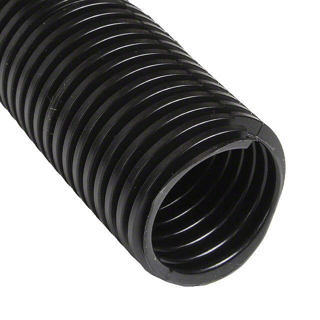 169-60021 SLIT WRAP 1" X 50' BLACK/GRAY