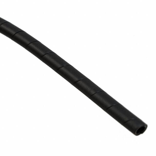 500030-1 SPIRAL WRAP 1/4" X 50' BLACK