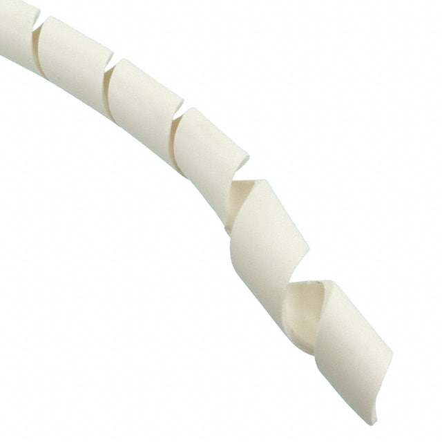 SW14 WH008 SPIRAL WRAP 0.62" X 25' WHITE