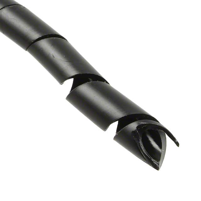 2NFP0C SPIRAL WRAP 1/4" X 100' BLACK