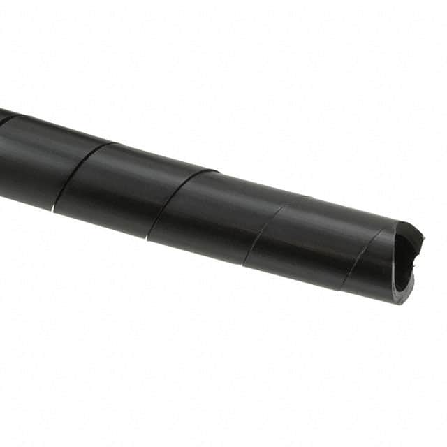 T38NZFR-C20 SPIRAL WRAP 3/8" X 100' BLACK
