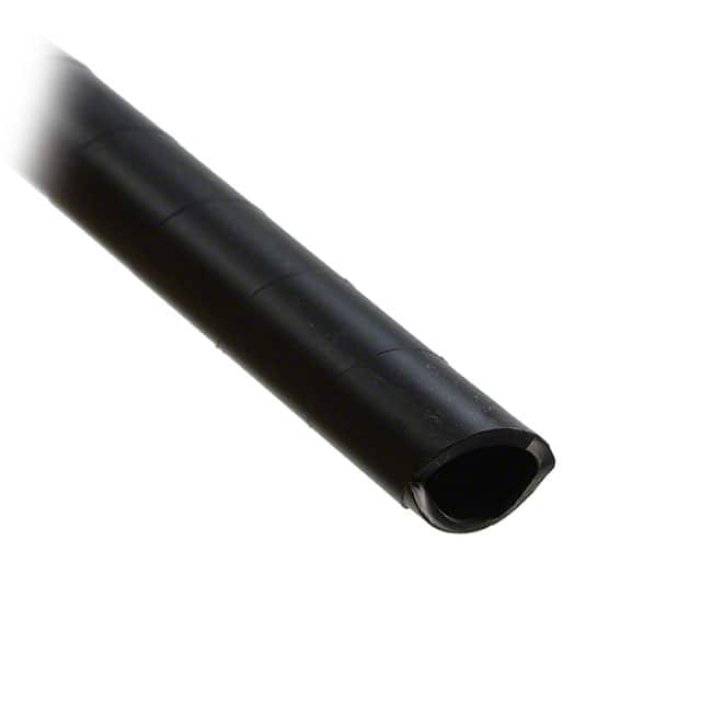 T50F-C0 SPIRAL WRAP 1/2" X 100' BLACK