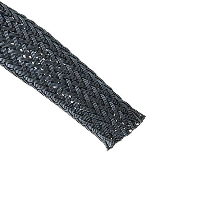 G120NF112 BK003 EXPAND SLEEV 1.25"X250' BLK/WHT