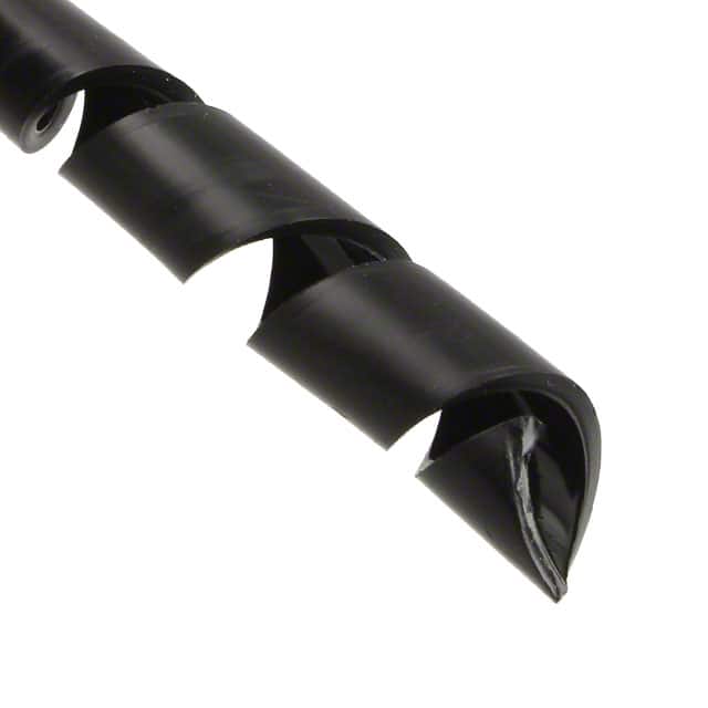 2.5NFP0C SPIRAL WRAP 3/8" X 100' BLACK