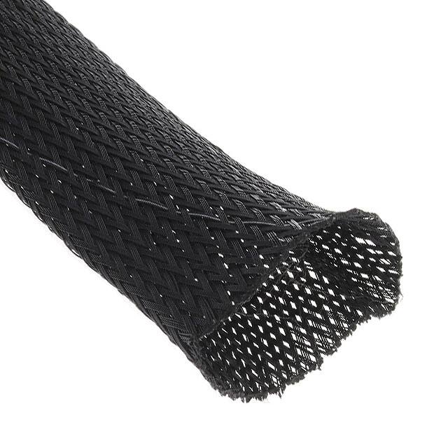 G12013/4 BK007 EXPAND SLEEVE 1.25"X50' BLK/WHT