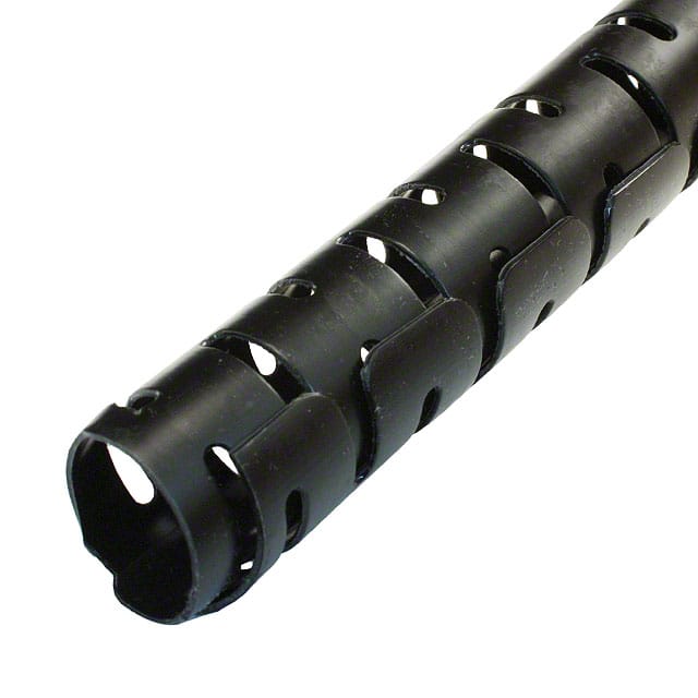 PW100F-C20 SLIT WRAP 1" X 100' BLACK