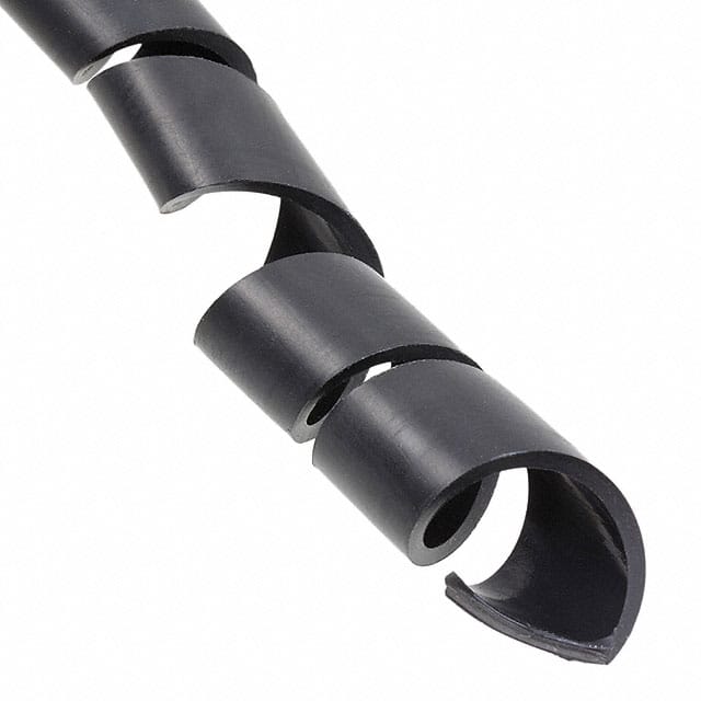 3FRP0C SPIRAL WRAP 1/2" X 100' BLACK