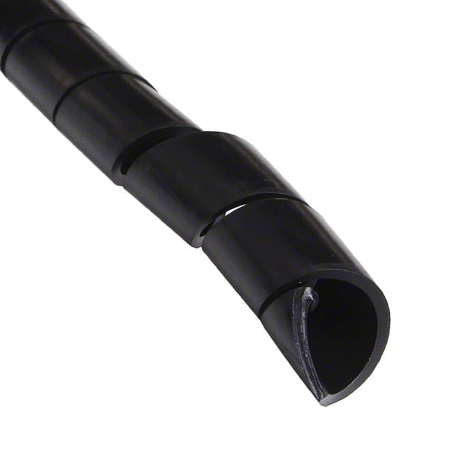 3NFP0C SPIRAL WRAP 1/2" X 100' BLACK
