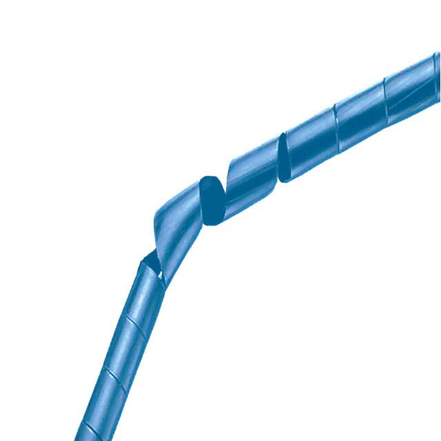 T50F-C6 SPIRAL WRAP 1/2" X 100' BLUE