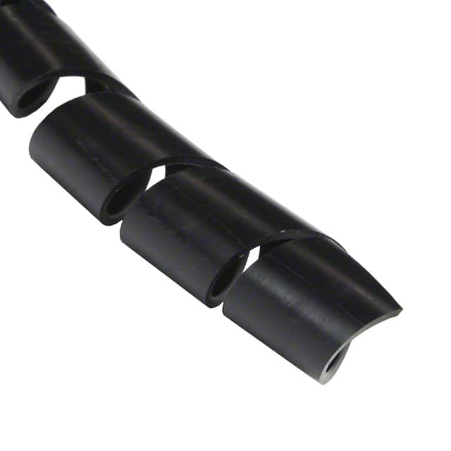 4NFP0C SPIRAL WRAP 3/4" X 100' BLACK