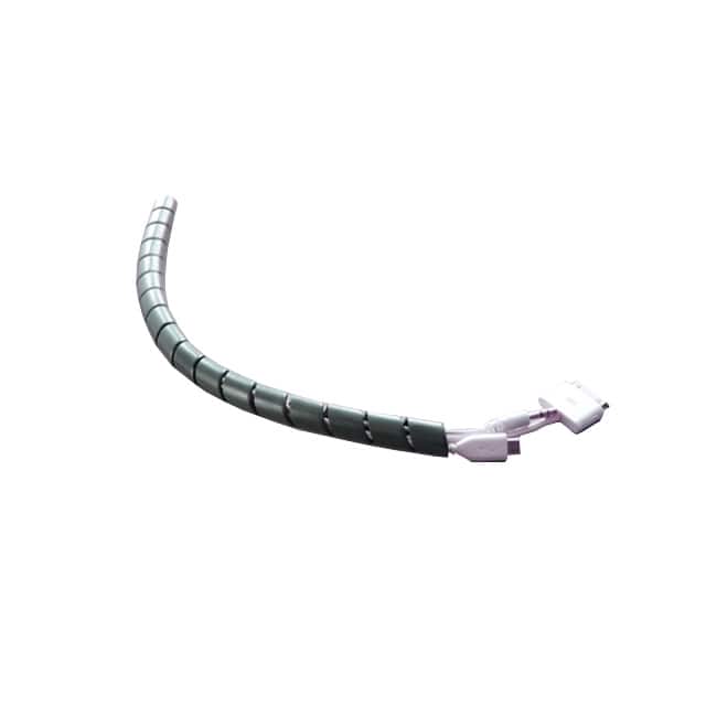 04-SWP6250C SPIRAL WRAP 1/2" X 100' BLACK