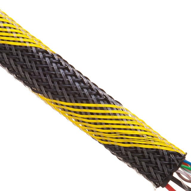 NSN0.38SS125 EXPAND SLEEV 3/8"X125' BLK/YLW