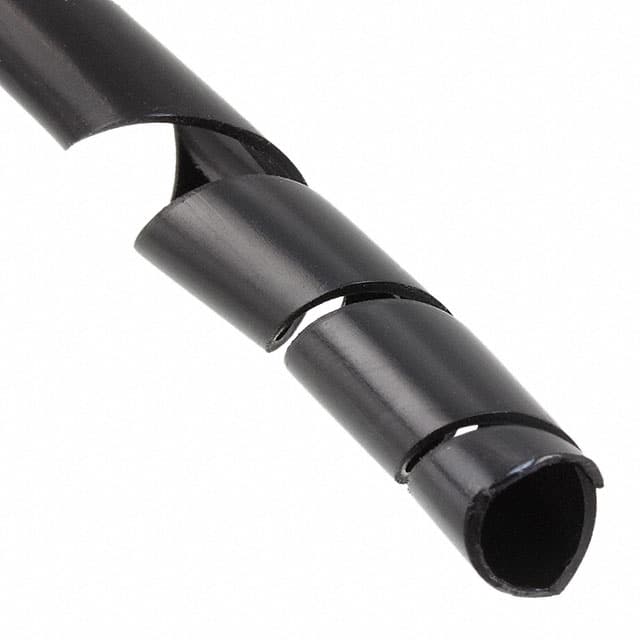 2N0C SPIRAL WRAP 1/4" X 100' BLACK