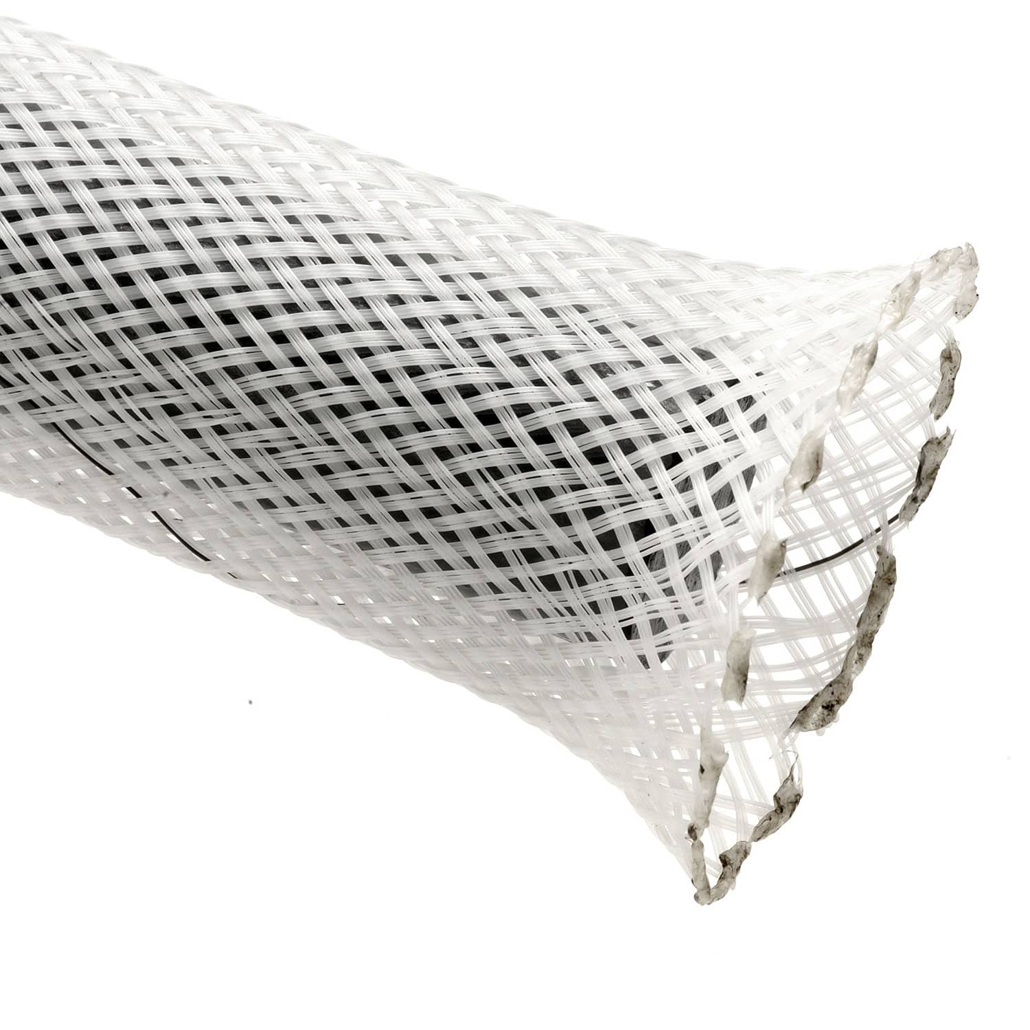 HTN0.75TW250 EXPAND SLEEV 3/4"X250' WHT/BLK